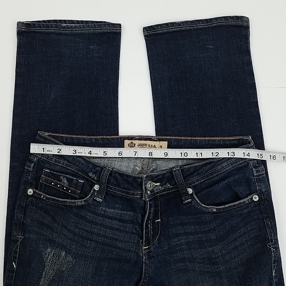 Just USA Denim Jeans straight Leg - Picture 7 of 8